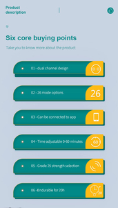 Беспроводной массажер для контроля транскраниального тока - Product Image 4