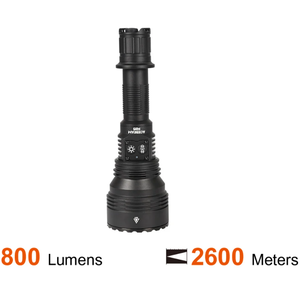 W35 ACEBeam TYPE-C สวิตช์ท้าย21700 LC Del Zoom Lep ไฟฉายระยะลำแสงสูงสุด2600เมตรความสว่าง800ลูเมน - Product Image 5