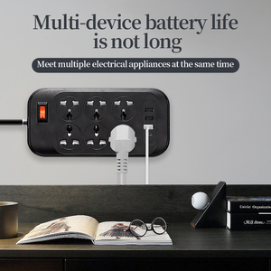 New Style <strong>Multi</strong> Plug Power <strong>Socket</strong> Extension Electric <strong>Socket</strong> <strong>With</strong> Usb Port Smart <strong>Switch</strong> <strong>With</strong> <strong>Socket</strong> - Product Image 3