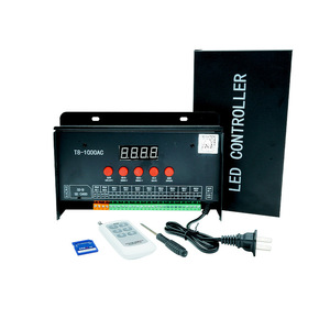 8-Port-RGB-Pixel-LED-Lichtstreifencontroller-Programmierung Adressierbare 12V/24V/110V/220V AC-Fernbedienung werbung - Product Image 1