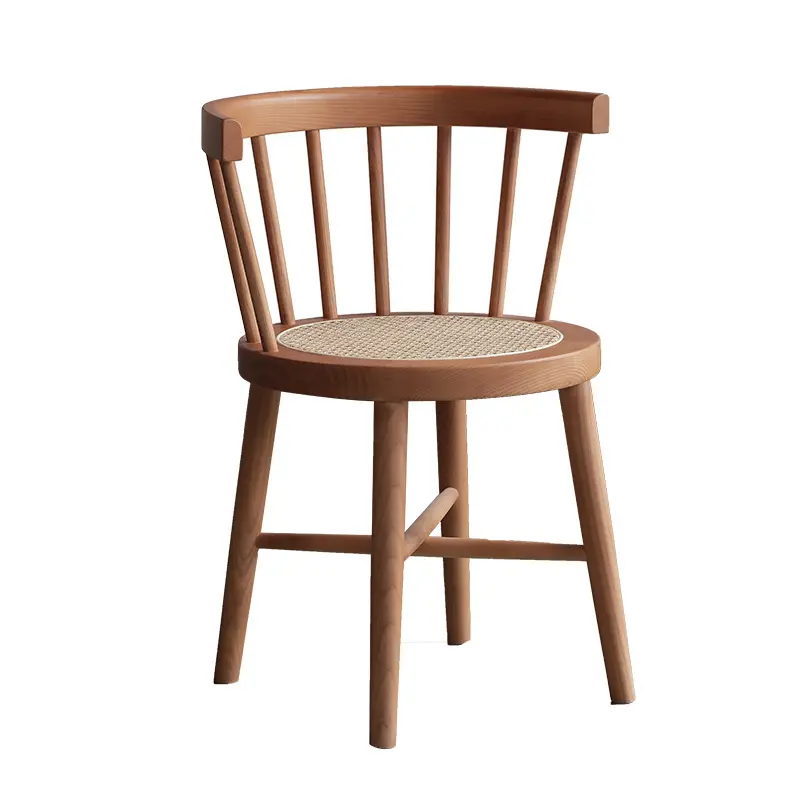كرسي عشاء من الخشب الصلب بسعر الجملة بسيط وحديث وبنمط اسكندنافي بتصميم جديد