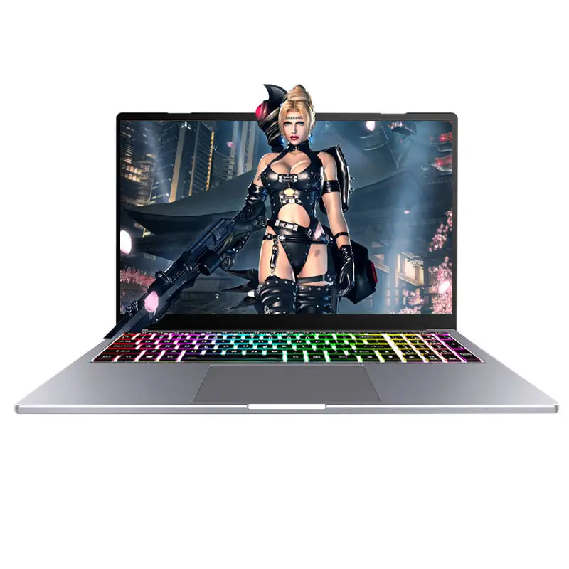 Manufacturer Gaming Laptop15.6 inch Core i7 16GB DDR4 WIN 1920*1080 Metal Notebook Laptop Computer