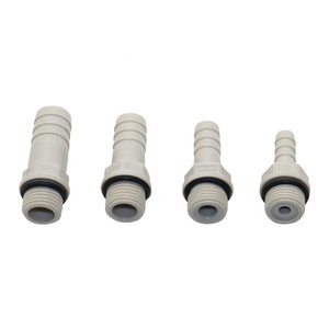 塑料软管配件倒钩尾管1/8 "1/4" 1/2 "3/4" BSP外螺纹适配器宝塔连接器接头连接管件 - Product Image 4