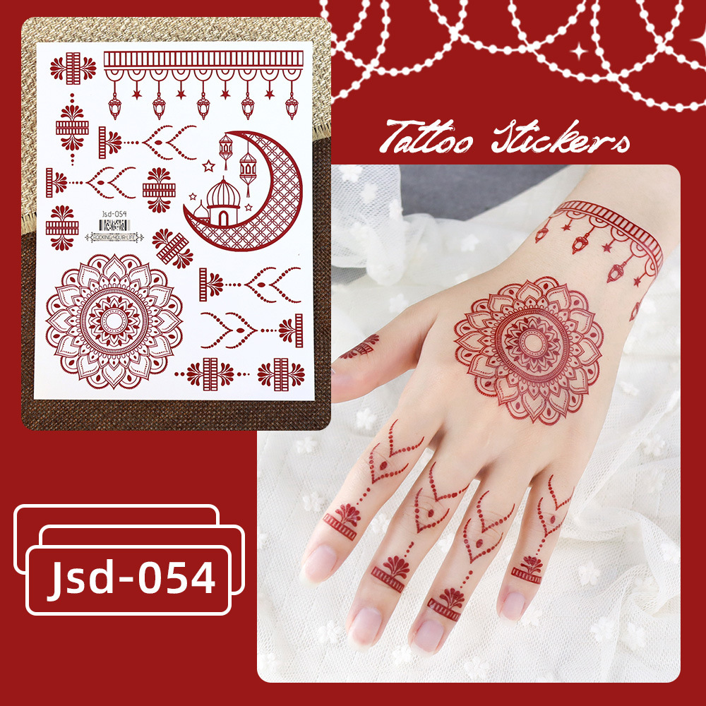 Croissant de mosquée mandala floral