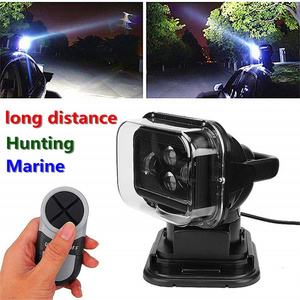 ไฟฉาย LED แบบชาร์จไฟได้60วัตต์รีโมทคอนโทรลไฟแม่เหล็กสภาพใหม่อุณหภูมิสี6000K - Product Image 4