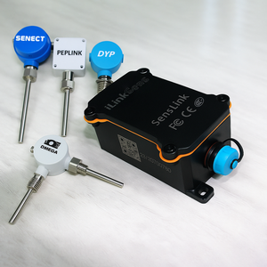 ILinkSens IoT remoto inalámbrico 4G GPS BLE Sensor de temperatura RS485/voltaje/corriente IP67 5 años batería Plug & Play MQTT/TCP