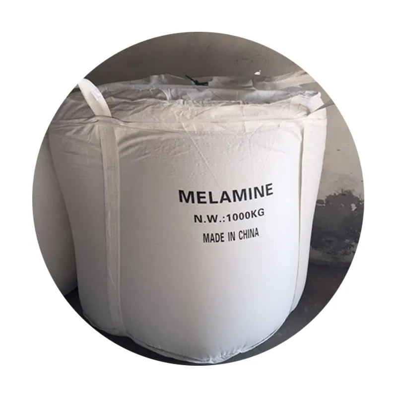 Muestra gratis 1-3 días de entrega Melamina 99.8% Pureza utilizada para recubrimiento