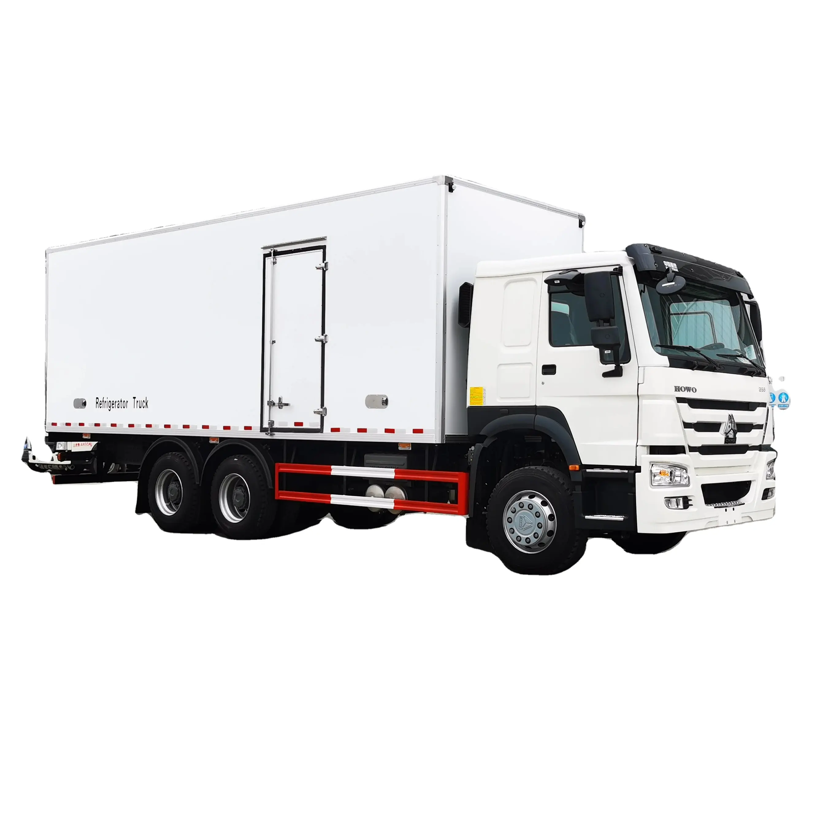 Venta al por mayor 16 toneladas furgoneta frigorífica 6x4 furgoneta frigorífica para la venta