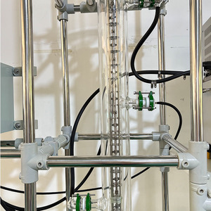 Thủy tinh quay Khay Khai thác cột phòng thí nghiệm thủy tinh vắt thủy tinh chưng cất cột - Product Image 5