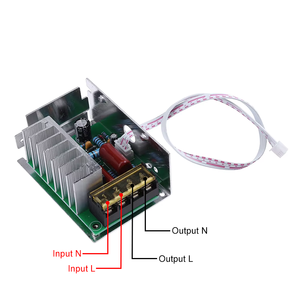 AC 220V 4000W <strong>SCR</strong> Thyristor Digital <strong>Control</strong> <strong>SCR</strong> Electronic Voltage Regulator Speed <strong>Control</strong> for Water Heater Dimmer Thermostat - Product Image 2