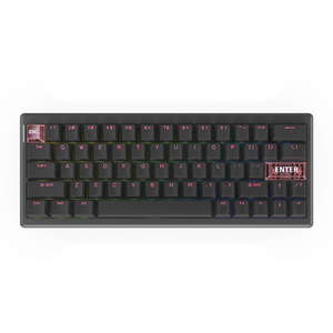 Teclado de disparo rápido Efecto Hall Controlador basado en la web Interruptores magnéticos de precisión de 0,01mm Teclado de computadora para juegos 63 teclas - Product Image 1