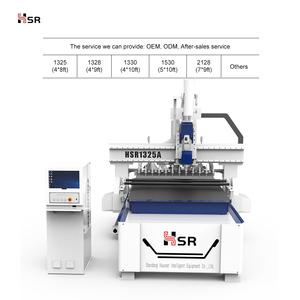 Enrutador Cnc Atc de nuevo diseño HSR, enrutador de madera Cnc de 3 ejes, máquina 1325/1530/2030 Con Enrutador Cnc de mesa de vacío - Product Image 3