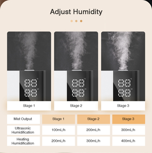เครื่องกระจายกลิ่นหอมน้ำมันหอมระเหยไฟฟ้าขนาดใหญ่ระบบ WiFi อัจฉริยะเครื่องเพิ่มความชื้นอัลตราโซนิกพร้อมรีโมทควบคุมการทำงาน6L ถัง - Product Image 4