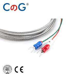 Cable para termopar tipo K 2m, tornillo M6 J PT100, Sensor de temperatura WRNT-02, Cable de 1M, 3M, 5M para controlador de temperatura - Product Image 4