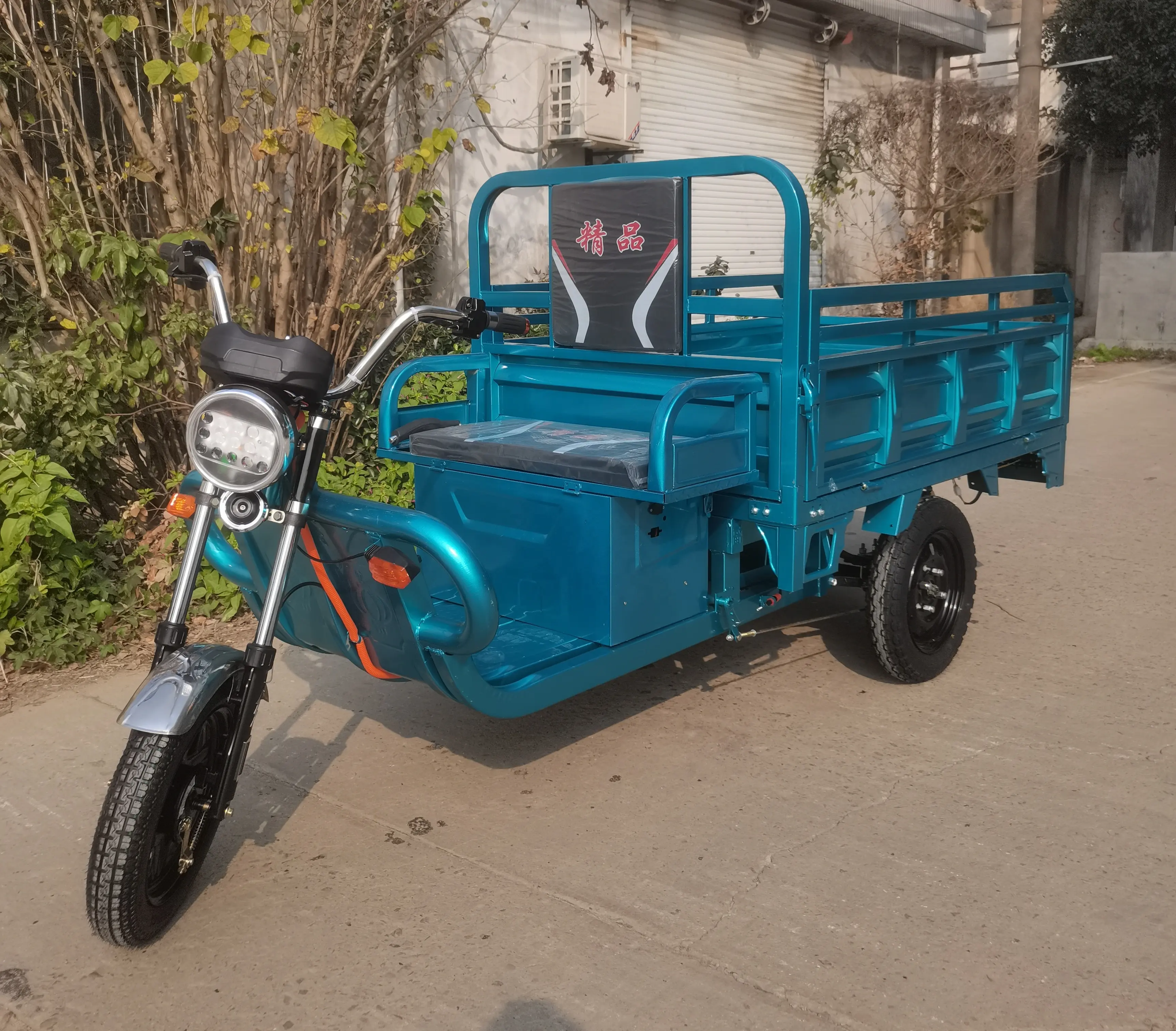 Eaynon Pequeño Mini Valor Triciclos Grasa Motocicleta Inversa Rickshaw Triciclo Eléctrico