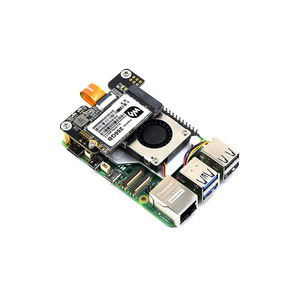Raspberry Pi 5 PCIe zu M.2 Mini-Adapter platine unterstützt NVMe-Protokoll M.2-Schnitts telle Festplatte Hochgeschwindigkeits-Lesen und Schreiben - Product Image 3