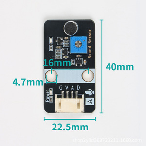 Sensore sonoro microfono con amplificatore, rilevamento vocale compatibile con Arduino/LEGO - Product Image 3