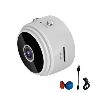 Mini Cámara IP inalámbrica WiFi A9 1080P compatible con Android/iOS con sensor de imagen CMOS y tipo de medio MicroSD - Product Image 2
