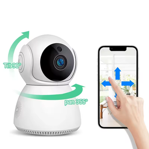 5MP Smart Home <strong>Security</strong> <strong>System</strong> Remote Control Dome PTZ One-Key Alarm Function Two-Way <strong>Intercom</strong> Wall Mount CCTV IP Camera - Product Image 3
