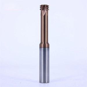 ソリッドカーバイドHRC65エンドミルCNCカッターツール安全フライスカッタールータービット全歯ねじエンドミル - Product Image 1