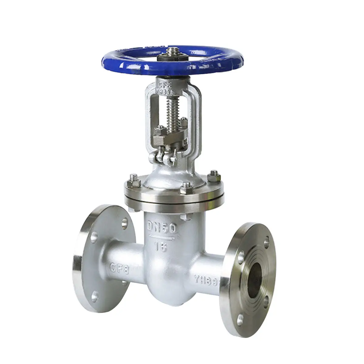 Manual Chemical Gate Valve 316 Stainless Steel Flange Z41W/H-16P/16R 304 Gate Valve for Industrial Use