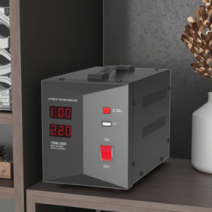 2000w वोल्टेज स्टेबलाइज़र 110v 220v एकल चरण वोल्टेज नियंत्रण रिले स्वचालित सिस्टम Lcd डिस्प्ले परीक्षण उपकरण - Product Image 2