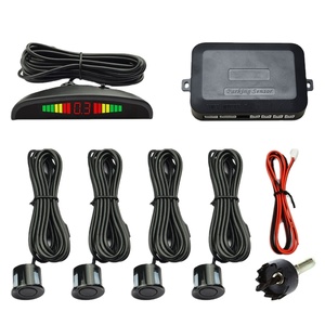 Kit de Sensor de aparcamiento con pantalla de marcha atrás plana, zumbador LED, DC12V, Universal, sistema de Radar de marcha atrás, 4 corredores - Product Image 2