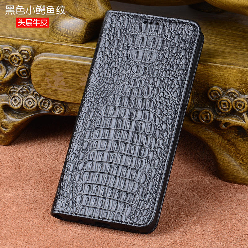 Black crocodile pattern