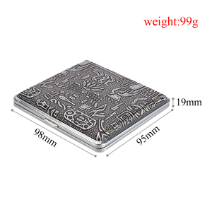 Thiết kế mới thuốc Lá Trường hợp 20 cái chất lượng cao hút phụ kiện hút thuốc hộp biểu tượng tùy chỉnh Ví biểu tượng tùy chỉnh - Product Image 3