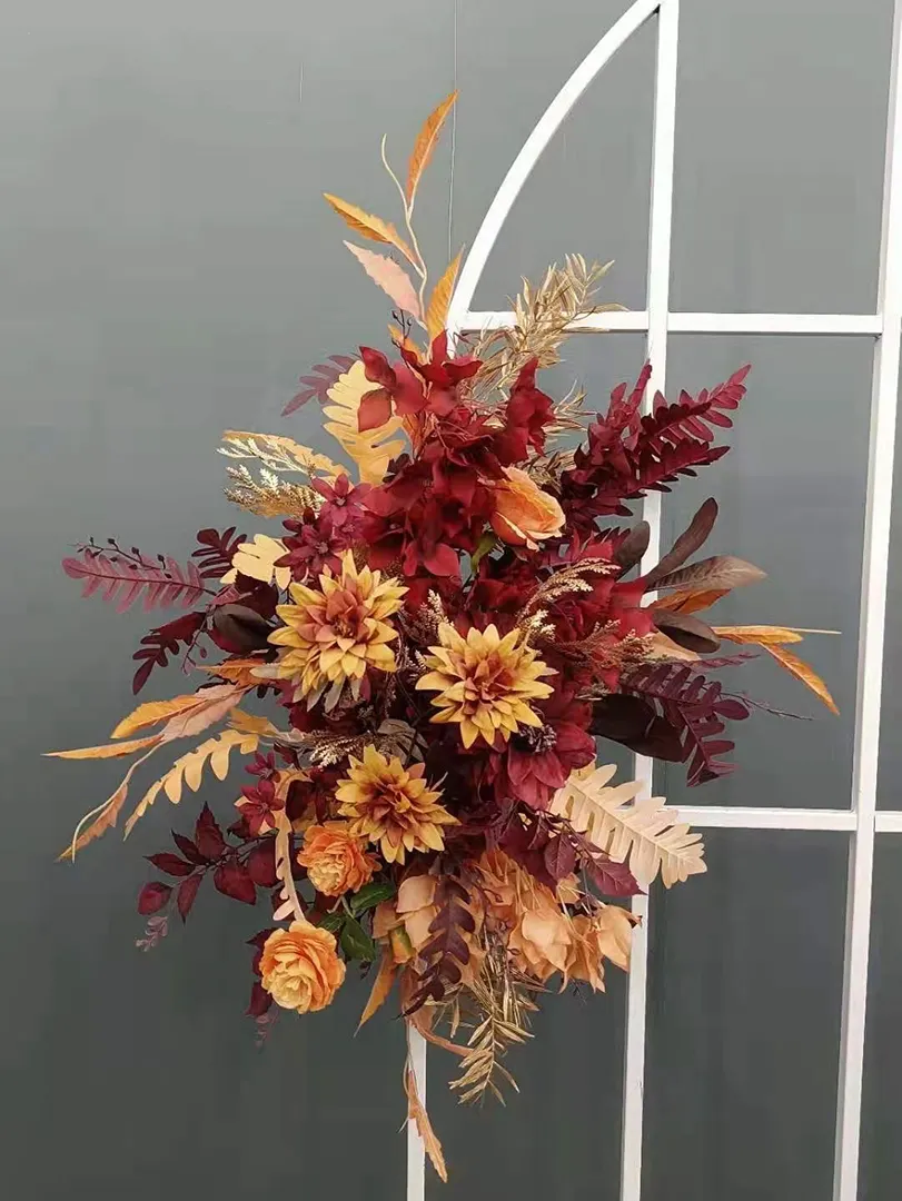 Wholesale Wedding Arrangements Centerpiece Artificial Flower Table Decorative Flowers For Decoration Wedding Artificial