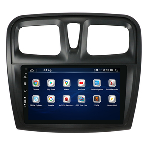 Nhà máy cung cấp xe đa phương tiện Máy nghe nhạc được xây dựng trong 9 "đảo ngược hình ảnh autoradio android10 xe DVD Player cho Renault sandero hoặc biểu tượng - Product Image 2