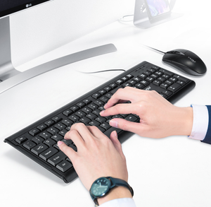 Top Quality Wired Universal <strong>Computer</strong> Gaming <strong>Keyboard</strong> and Mouse Set for Office and Home <strong>Use</strong>