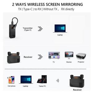 BOVBOX 091-TC for Phone Projector <strong>USB</strong> C Wireless Transmitter and Receiver Video Extender - Product Image 4