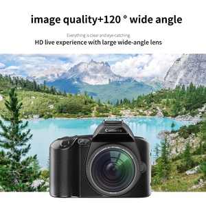 64MP 1080P 16xデジタルズームデュアルレンズナイトビジョンデータ転送WIFIリモートコントロール4800mAhデジタル写真およびビデオカメラ - Product Image 5