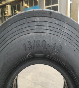 Ekskavatör silindir lastikleri pürüzsüz desen için yüksek kalite 13/80-20 pürüzsüz desen lastikler - Product Image 3