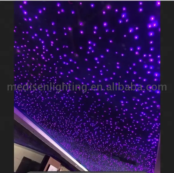Оптоволоконное потолочное освещение звездного неба для дома/кинокомнаты/кинотеатра