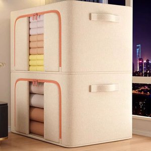 Nhà hiện đại phòng ăn phòng khách phòng ngủ nhà máy tùy chỉnh gấp quần áo không thấm nước lưu trữ đồ chơi hộp - Product Image 2