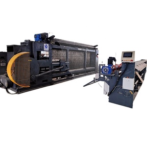 Fábrica de vendas diretas mais recente modelo pesado vertical gabião gaiola pedra enchimento rede máquina/80*100 Gabião máquina