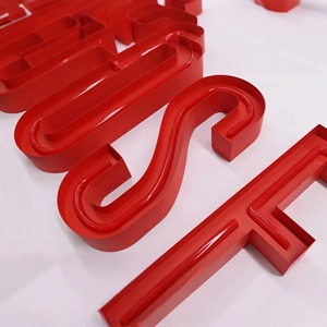 ネオンスタイルフェイク<span class=keywords><strong>LED</strong></span>チャンネルレターカスタム3Dビジネスサイン屋外広告用の照明付き店頭ショップサイン