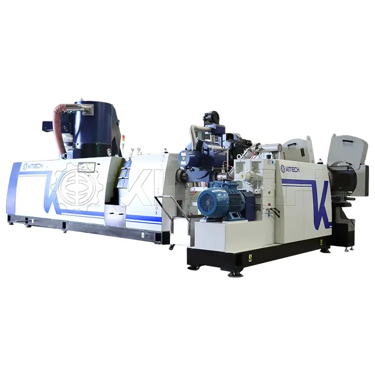 Nassmaterial PP PE-Folienpelletmaschine Kunststoffrecycling Granulatmaschine