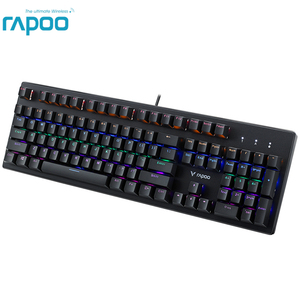 Rapoo V510C New Arrival Rgb 104 <strong>Keys</strong> Win Lock Waterproof Wired Gamer Low Profile Mechanical Gaming <strong>Keyboard</strong> - Product Image 3