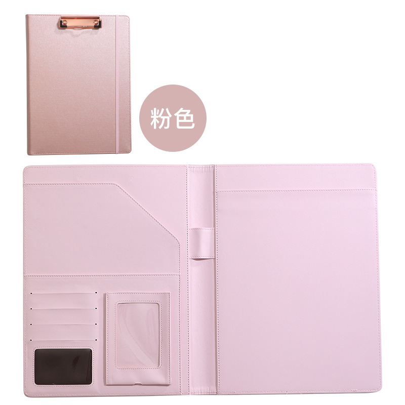 Pink d style file folder