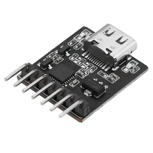 USB <strong>to</strong> <strong>UART</strong>/<strong>RS232</strong>/RS485 Serial Port Burning Downloader <strong>Module</strong> CH910F Driver for ESP32 TYPE-C - Product Image 2