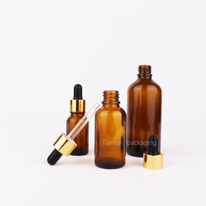 Özelleştirmek 5ml 10ml 15ml 20ml 30ml 50ml 100ml şık Amber cam 2 oz uçucu yağ için cam damlalık şişeleri saç serum şişe - Product Image 5