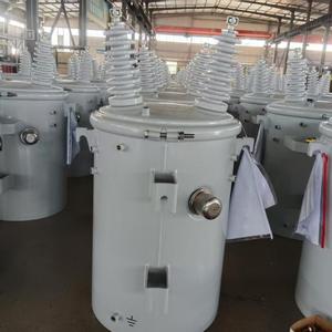 11KV 33KV 100KVA Öl-Transformator-Pol mit mehreren Ausgangs spannungen 12V 24V 380V 36V 220V 110V - Product Image 3