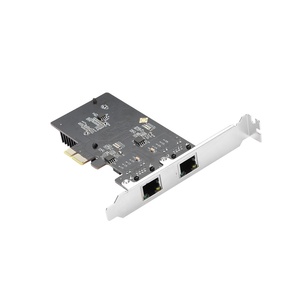 2.5 gbase-t千兆网络适配器，带双2500Mbps 2端口RJ45 PCIe 1x网卡2500mbps realtek 8125b，用于桌面服务器游戏