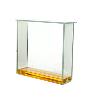 Tùy chỉnh phòng thí nghiệm cụ thể P-1 thủy tinh cổng duy nhất đôi rãnh mỏng lớp sắc ký dung môi nhuộm xe tăng - Product Image 4