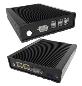 Mini computadora GDDR4 de cuatro núcleos, Mini PC industrial, computadora industrial, + HDD SSD de estado sólido, mini computadora de control industrial - Product Image 5