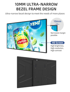Factory Price Restaurant Menu Board 32 43 55inch Wall Mounted Android System Menu Board HD Indoor <strong>Lcd</strong> Digital Signage <strong>Display</strong> - Product Image 4