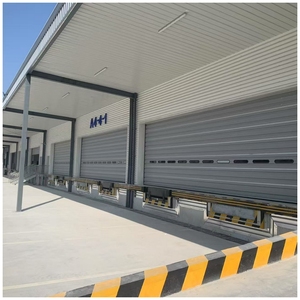 Niveladores de muelle fijo hidráulico eléctrico FASTLINK, rampa de muelle de carga de fábrica, plataforma de carga de contenedores para 6-15 toneladas de acero nuevo - Product Image 5